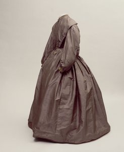 Charlotte Brontes går væk kjole (tekstiler) af English School